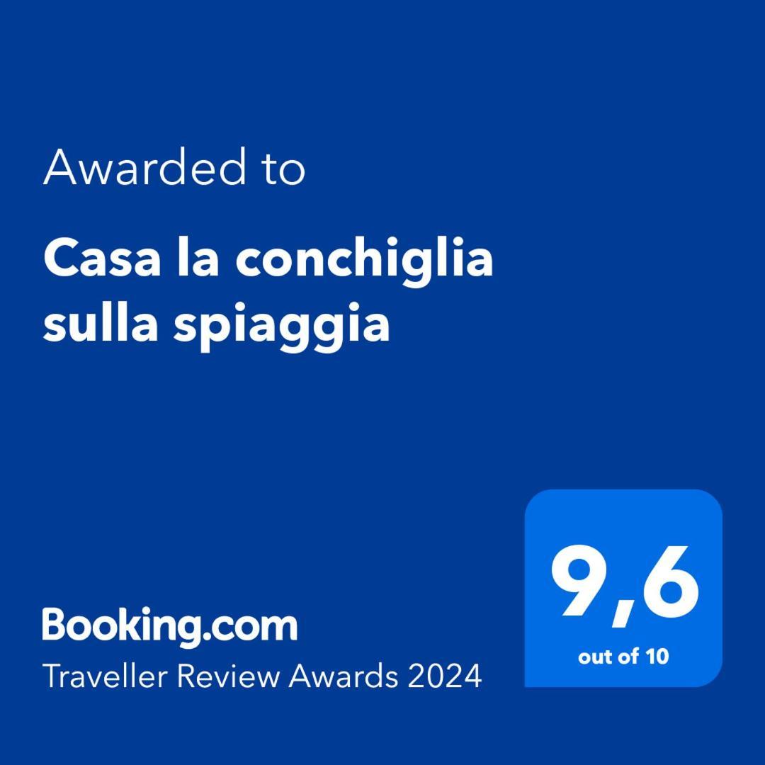 Casa La Conchiglia Sulla Spiaggia Lido di Noto Exterior foto